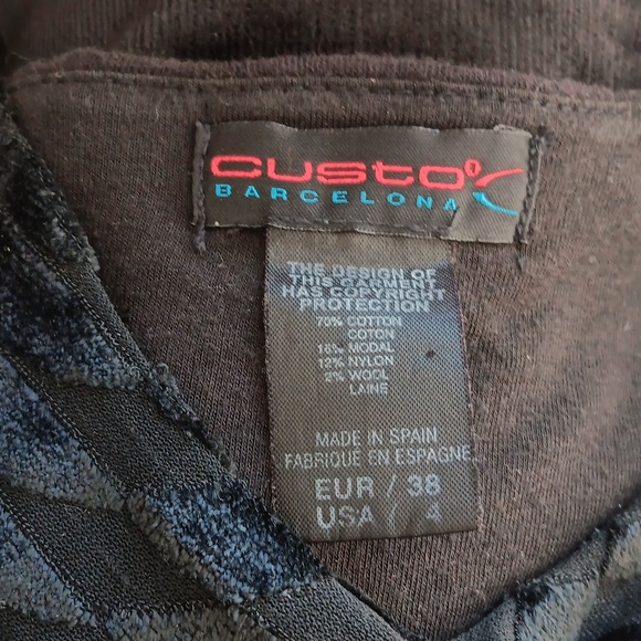 Custo Barselona dress. Size 4. Made in Spain. - Picture 8 of 9